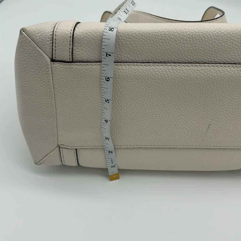 Kate Spade ♠️ Chandra Oakwood Street Pebble Leather - White‎